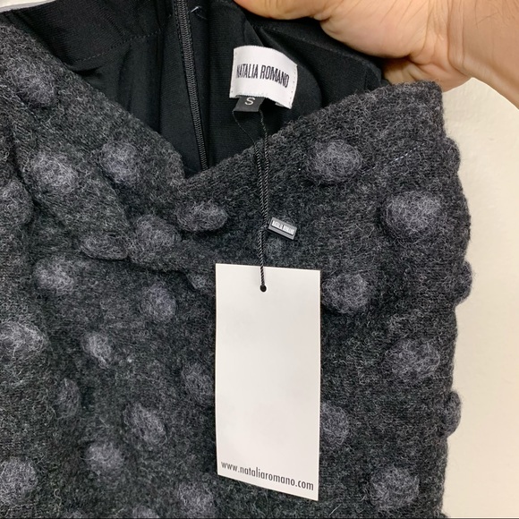 Natalia Romano NWT Wool Front Pencil Skirt Size S - Picture 4 of 9